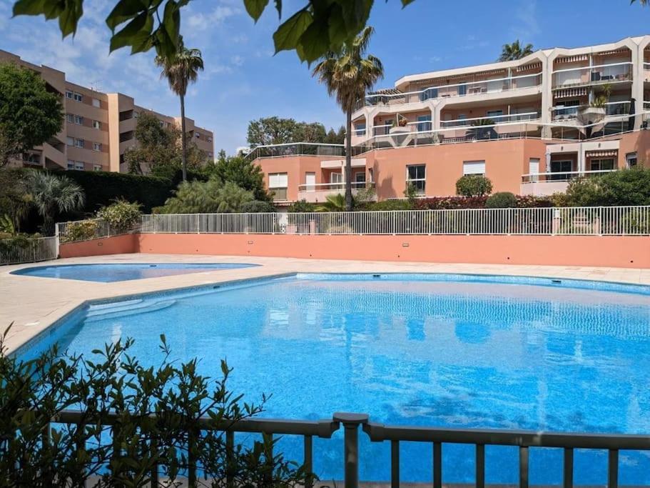 Appartement Vue Mer Sur Les Hauteurs De Nice Buitenkant foto