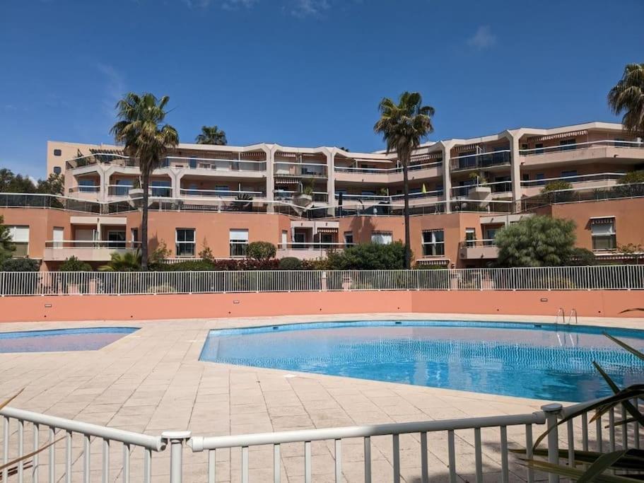 Appartement Vue Mer Sur Les Hauteurs De Nice Buitenkant foto